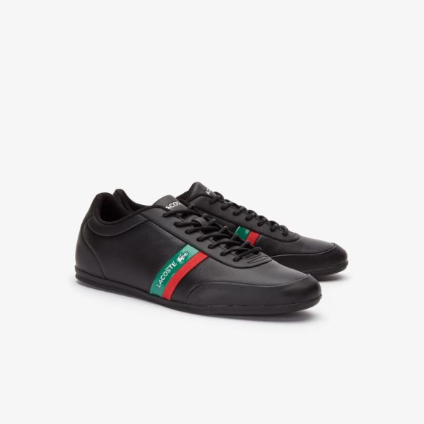 Lacoste Storda Sneaker - Tenisky Pánské Černé / Zelene | CZ-VoZm8P